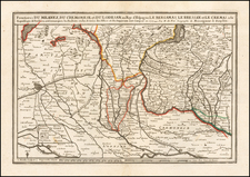 Northern Italy Map By Nicolas de Fer