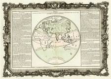 World and Eastern Hemisphere Map By Buy de Mornas