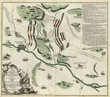 Europe, France and Germany Map By Albrecht Carl Seutter