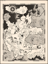 Europe and Germany Map By Richard Q. Yardley