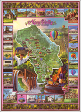 Pictorial Maps and California Map By Randy Green