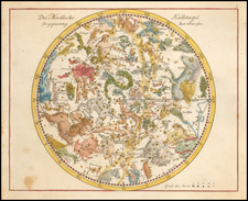 Celestial Maps Map By Johann Elert Bode