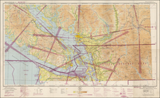 Washington and Canada Map By U.S. Coast & Geodetic Survey