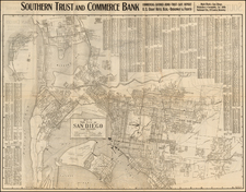 California and San Diego Map By Rodney Stokes