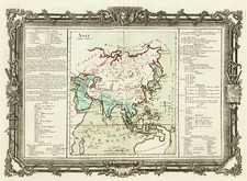 Asia and Asia Map By Buy de Mornas