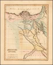 Egypt Map By Fielding Lucas Jr.