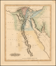 Egypt Map By Fielding Lucas Jr.