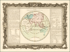 Eastern Hemisphere Map By Buy de Mornas