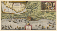 Brazil Map By Nicolaes Visscher I