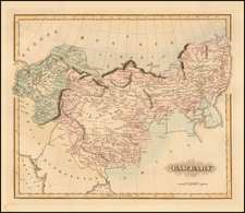 China and Central Asia & Caucasus Map By Fielding Lucas Jr.