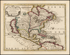 North America and California as an Island Map By Jacques Chiquet