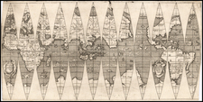 World and Celestial Maps Map By Francois Demongenet