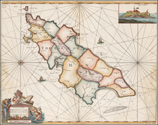 British Isles and British Counties Map By Grenville Collins