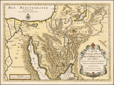 Middle East, Holy Land and North Africa Map By P Starckman