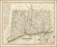 Connecticut Map By Joseph Meyer