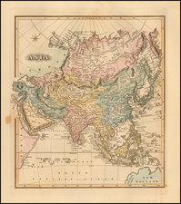 Asia Map By Fielding Lucas Jr.