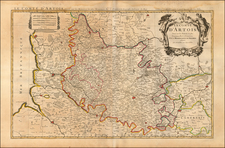 Normandie Map By Alexis-Hubert Jaillot