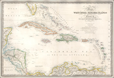 Florida, Caribbean, Bahamas and Central America Map By James Wyld