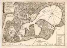 Colombia Map By Nicolas de Fer