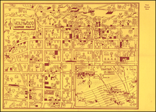 Pictorial Maps and Los Angeles Map By Paul F. Adler