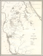 Florida Map By American State Papers