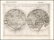 World Map By Giuseppe Rosaccio