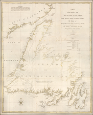 Eastern Canada Map By William Faden