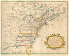 United States and North America Map By Anonymous