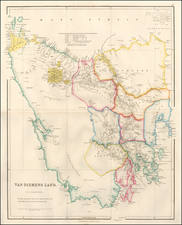 Australia Map By John Arrowsmith