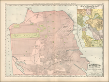 California Map By William Rand  &  Andrew McNally