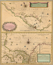 Central America Map By John Senex