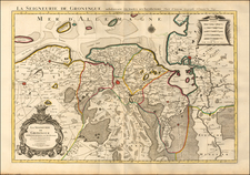 Netherlands Map By Pierre Mortier