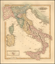 Italy Map By Fielding Lucas Jr.