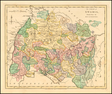 Europe and Germany Map By Robert Wilkinson