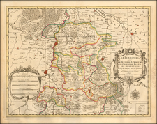 Netherlands Map By Alexis-Hubert Jaillot