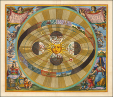 Celestial Maps Map By Andreas Cellarius