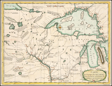 Midwest, Plains and Canada Map By Jonathan Carver