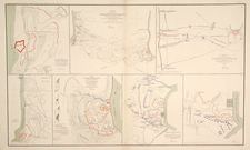 Mid-Atlantic, South and Southeast Map By Julius Bien & Co.