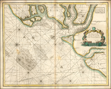 British Isles, England and France Map By Charles Price