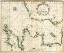 British Isles and Ireland Map By Charles Price