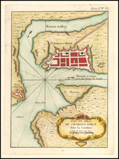 South Carolina Map By Jacques Nicolas Bellin