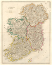 Ireland Map By John Arrowsmith