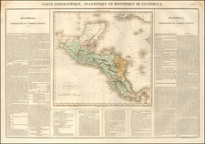 Central America Map By Jean Alexandre Buchon