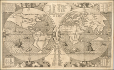 World Map By Benedictus Arias Montanus