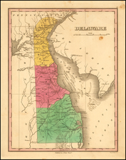 Mid-Atlantic and Delaware Map By Anthony Finley