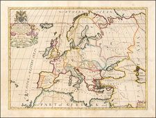 A New Map of Europe according to the Present General Divisions and Names…Capital Cities, Chief Rivers, Mountains &c...Dedicated to His Highness William Duke of Glocester