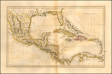 Chart of the West Indies From the latest Marine Journals and Surveys By Mathew Carey