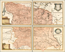 Poland and Baltic Countries Map By Franz Johann Joseph von Reilly