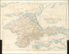 Russia and Ukraine Map By John Arrowsmith