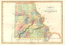 Midwest and Plains Map By Hinton, Simpkin & Marshall